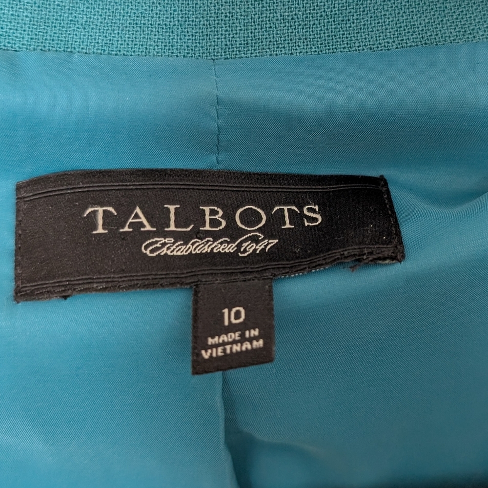 Talbots Button Down Blazer Jacket - image 4